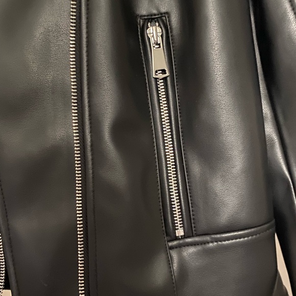ZARA FAUX LEATHER JACKET :D - Picture 7 of 13